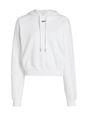 Off-White Classic White Off Stamp Hoodie Size S